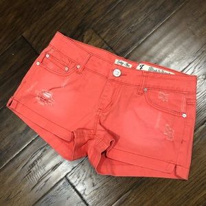 Coral shorts